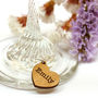 Set Of 10 Personalised Wooden Name Wine Glass Charms, thumbnail 2 of 3