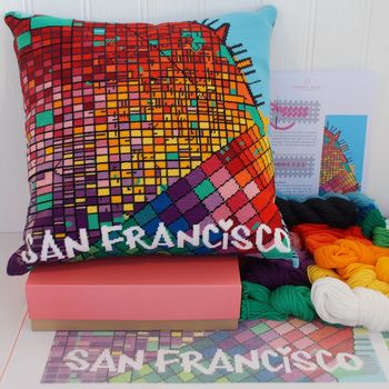 San Francisco City Map Tapestry Kit, 5 of 6
