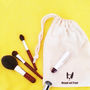 Personalised 'Alphabet' Draw Cord Makeup And Bits Bag, thumbnail 5 of 8