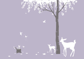 Magical Forest Wall Sticker, 2 of 6
