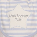 Personalised applique star baby bib by my 1st years