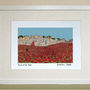 Poppies At The Tower Of London A4 Signed Print, thumbnail 1 of 2