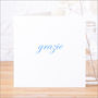 Single Or Pack Of Italian 'Grazie' Thank You Cards, thumbnail 1 of 10