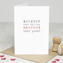 'We're Getting Married' Personalised Wedding Card, thumbnail 1 of 4