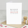 'We're Getting Married' Personalised Wedding Card, thumbnail 4 of 4