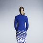 Azure Blue Sea And Sky Merino Wool Dress, thumbnail 4 of 4