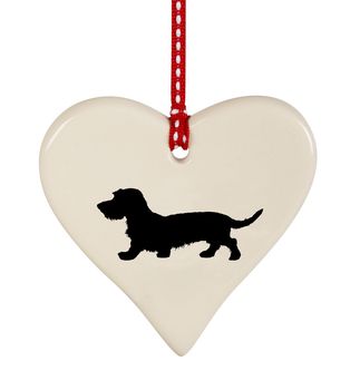 Dog Hanging Hearts Lots Of Breeds Available, 2 of 12