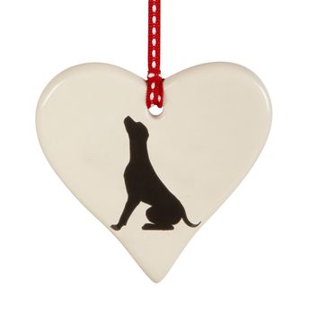 Dog Hanging Hearts Lots Of Breeds Available, 4 of 12