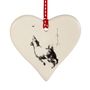 Dog Hanging Love Hearts With Classic Dog Poses, thumbnail 12 of 12