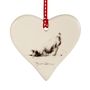 Dog Hanging Love Hearts With Classic Dog Poses, thumbnail 11 of 12