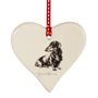 Daxi Dog Hanging Love Heart, thumbnail 2 of 2