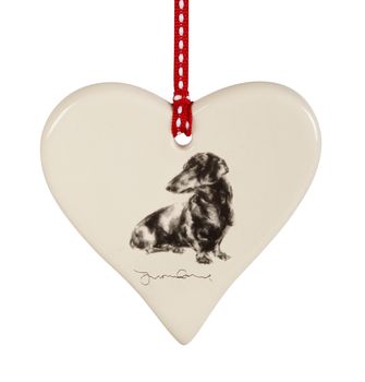Daxi Dog Hanging Love Heart, 2 of 2