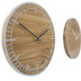 S2 Oak Wooden Clock: Colourful, Contemporary, Handmade, thumbnail 5 of 8