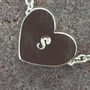 Rose Gold Chunky Heart Necklace, thumbnail 4 of 4