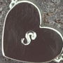 Silver Chunky Heart Earrings, thumbnail 3 of 3