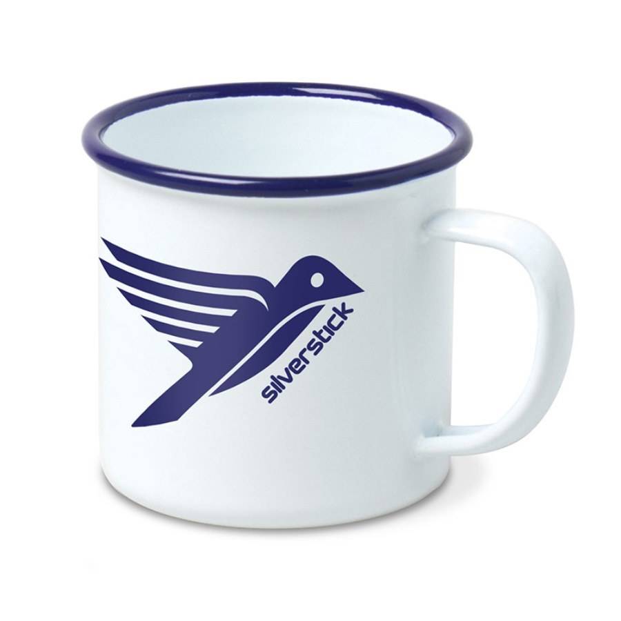 Enamel Camping Mug By Silverstick