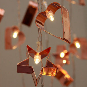 Battery Cookie Cutter String Lights - fairy lights u0026 string lights