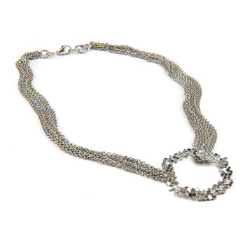 Multi Chain Small Honeycomb Necklace Reduced Price, 3 of 7