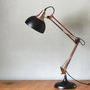 Copper And Black Desk Lamp, thumbnail 1 of 5