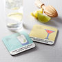 Gin And Tonic Drinks Coaster Personalised, thumbnail 1 of 3