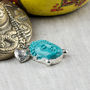 Sterling Silver Healing Buddha Charm Necklace, thumbnail 4 of 9