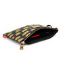 Illustrated Leopard Print Clutch Bag, thumbnail 6 of 6
