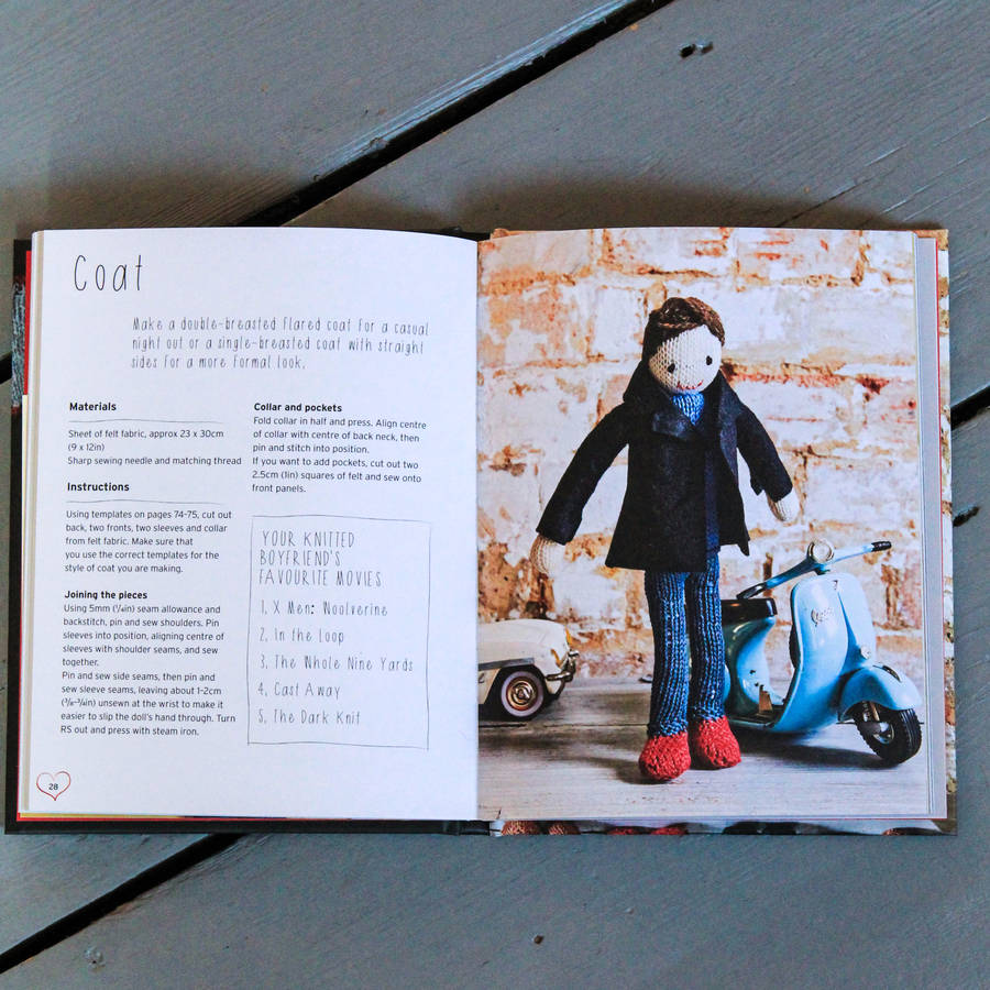 Knit Your Own Boyfriend Craft Book By Berylune