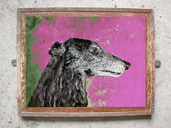 Lurcher Dog Limited Edition Signed Print, 2 of 2
