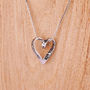 True Friend Silver Plated Message Necklace, thumbnail 1 of 3