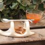 Sloth Tea Helper Tea Bag And Spoon Rest, thumbnail 2 of 11