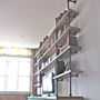 Simeon Reclaimed Wood Shelves With Glass Sliding Doors, thumbnail 5 of 5