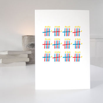 60th Birthday Card With Minimalist Design, 3 of 5