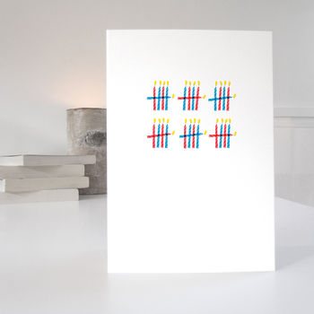 Birthday Cards With Special Age Candle Design, 5 of 12
