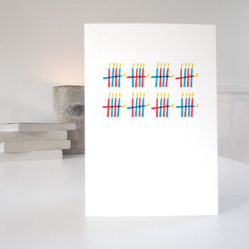 Birthday Cards With Special Age Candle Design, 7 of 12