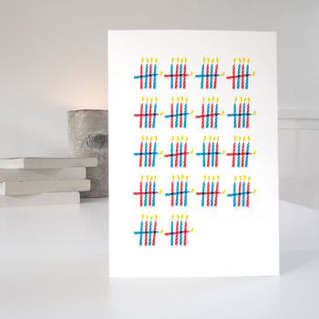 Birthday Cards With Special Age Candle Design, 12 of 12