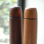 Leather Thermal Vacuum Flask, thumbnail 3 of 7
