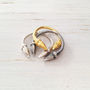 Open Twig Ring In Sterling Silver Or Gold Vermeil, thumbnail 3 of 7