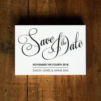 Modern Script Wedding Invitation Stationery, 5 of 11