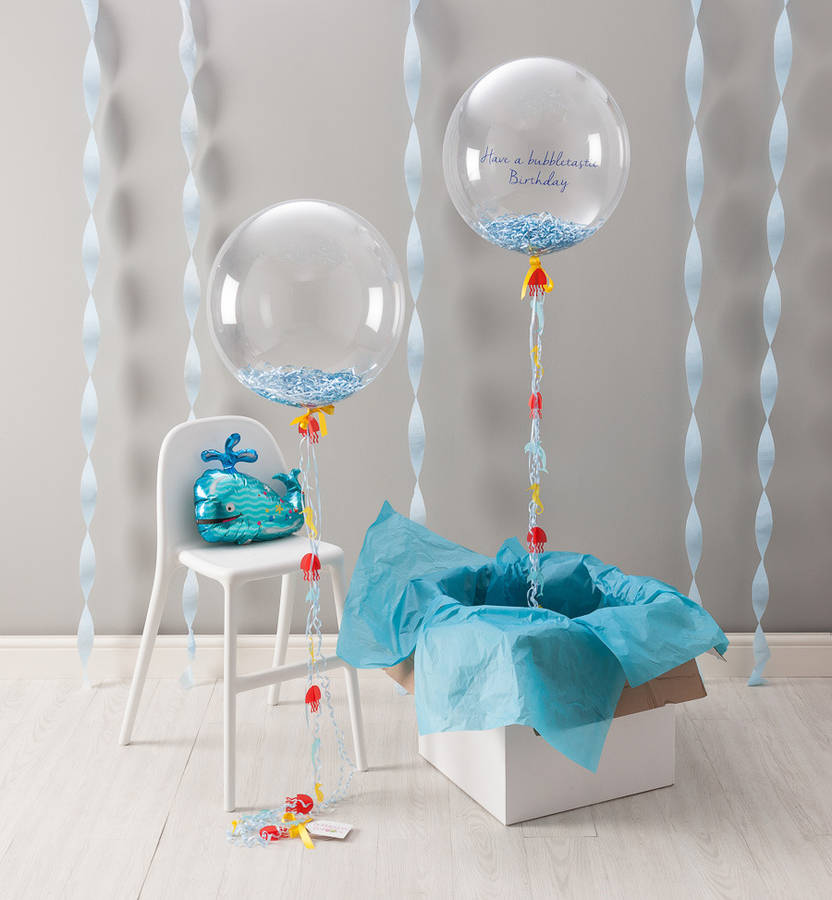 Under The Sea Confetti Filled Balloon