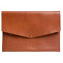 Luxury Leather A4 Document, Tablet And Laptop Sleeve, thumbnail 7 of 8