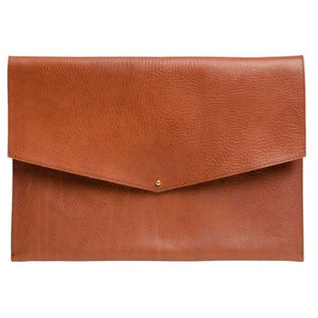 Luxury Leather A4 Document, Tablet And Laptop Sleeve, 7 of 8