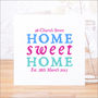 Personalised 'Home Sweet Home' New Home Card, thumbnail 1 of 9