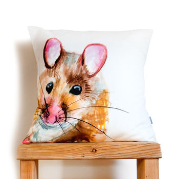 Inky Mouse Cushion, 2 of 4