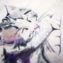 Inky Kitten Cushion, thumbnail 3 of 5