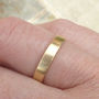 18ct Recycled Gold Wedding Band, thumbnail 3 of 3
