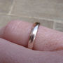 Recycled Rose Gold Wedding Ring, thumbnail 2 of 2