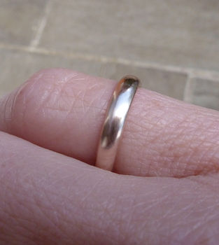 Recycled Rose Gold Wedding Ring, 2 of 2