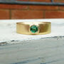Gold Emerald Ring, thumbnail 1 of 3