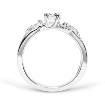 Foliage Fairtrade Ethical Diamond Engagement Ring, 6 of 6