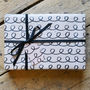 Black And Kraft Wrapping Paper, thumbnail 1 of 4